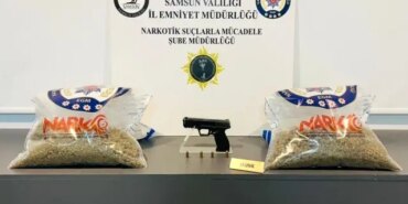 Samsun'da Narkotik Operasyonu: 2 Kilo Skunk Ele Geçirildi