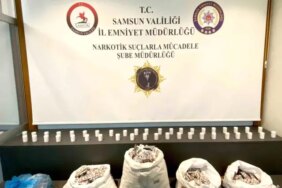 Samsun'da Narkotik Operasyonu: 36 Bin 600 Sentetik Ecza Ele Geçirildi