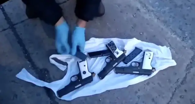 Samsun'da Ruhsatsız Silah Ele Geçirildi