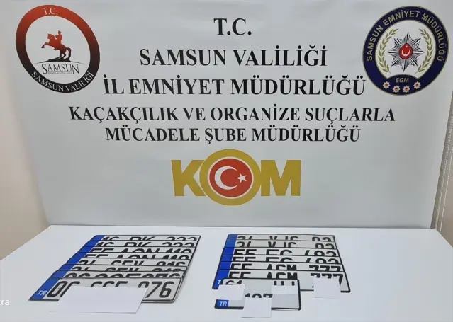 Samsun'da Sahte Plaka Operasyonu - Son Dakika