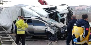 Samsun'da Tır Kazası: 1 Ölü, 3 Yaralı