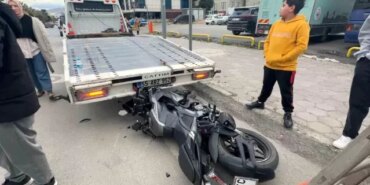 Samsun'da Trafik Kazası: Motosiklet Sürücüsü Yaralandı