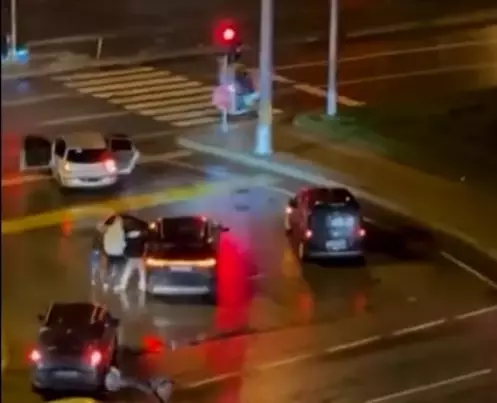 Samsun'da Trafik Kazası Sonrası Darbe