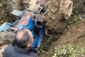 Samsun'da Traktör Devrildi: 1 Ölü