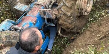 Samsun'da Traktör Devrildi: 1 Ölü