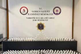 Samsun'da Uyuşturucu Operasyonu: 21,5 Bin Hap Ele Geçirildi