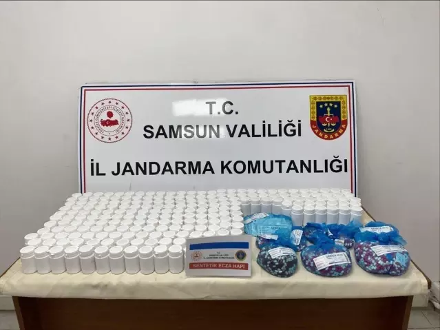 Samsun'da Uyuşturucu Operasyonu: 54 Bin Hap Ele Geçirildi
