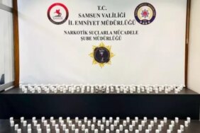 Samsun'da Uyuşturucu Operasyonu: 6 Bin 909 Hap Ele Geçirildi