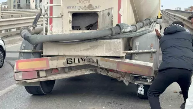 Samsun'da Viyadükte Trafik Kazası - Son Dakika