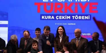 Samsun'da Yüzyılın Konut Projesi'nde Kura Çekimi Gerçekleştirildi