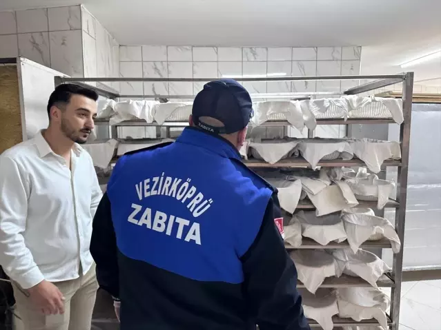 Vezirköprü'de Fırın Denetimleri