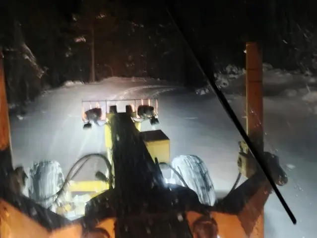 Yakakent'te Kar Mücadelesi