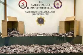 Samsun'da Uyuşturucu Operasyonu: 80 Bin Hap Ele Geçirildi