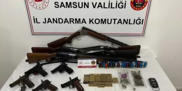 Samsun'da Uyuşturucu ve Silah Operasyonu