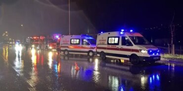 Samsun'da Otobüs Devrildi: 7 Yaralı