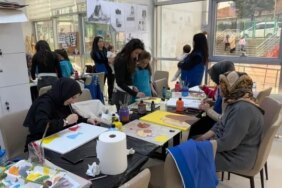 Alaçam'da Anne-Kız Boyama Etkinliği - Son Dakika