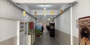 Alaçam'da ramazan öncesi okullar süslendi