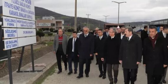 Bafra OSB'de Güvenlik Projeleri İncelendi