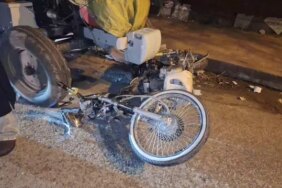 Bafra'da Motosiklet Kazası: Sürücü Yaralandı