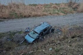 Bafra'da Trafik Kazası: İki Yaralı