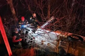 Çorum'da Otomobil Devriildi: 1 Yaralı