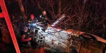 Çorum'da Otomobil Devriildi: 1 Yaralı