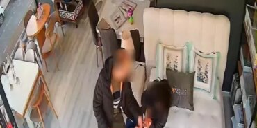 Eşini mobilya mağazasında darbetti - Son Dakika