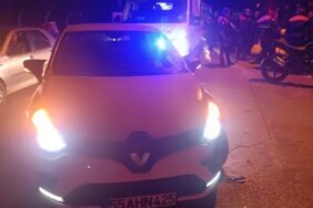 Polis Motosikletine Otomobil Çarptı - Son Dakika
