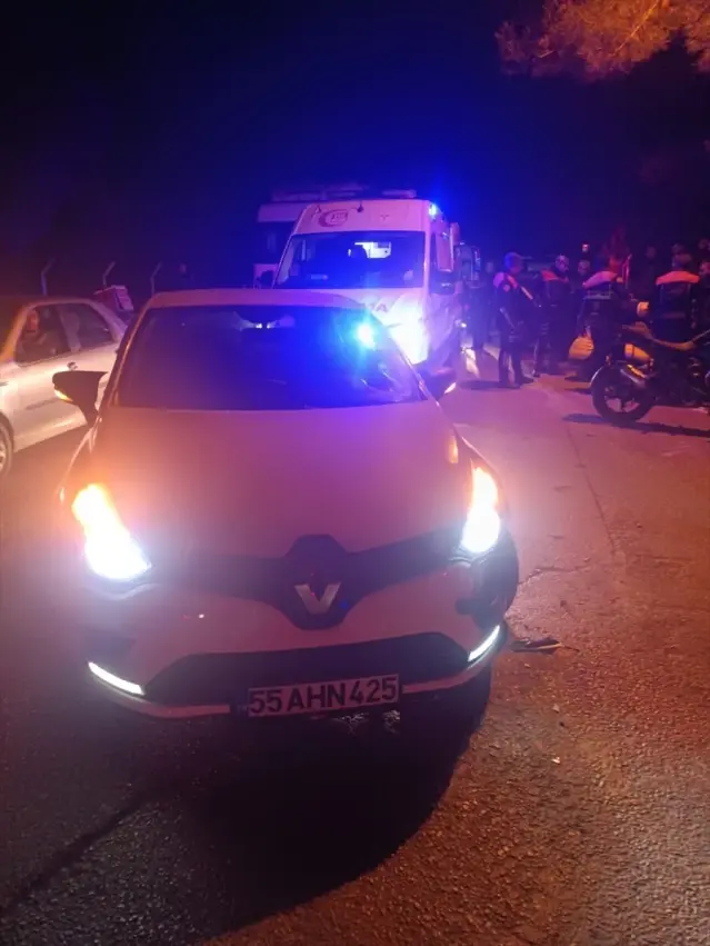 Polis Motosikletine Otomobil Çarptı - Son Dakika