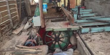 Samsun'da Acı Olay: Adam Şerit Testereye Sıkıştı