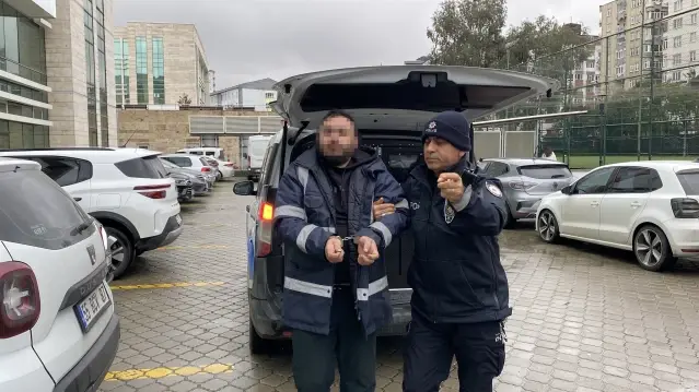 Samsun'da Hırsızlık Şüphelisi Yakalandı
