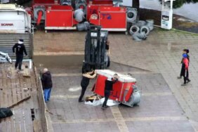 Samsun'da İş Kazası Paniği - Son Dakika