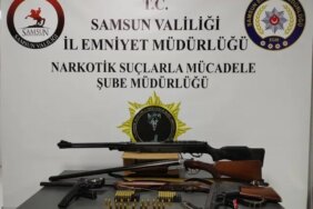 Samsun'da Kaçak Silah Ticareti Operasyonu