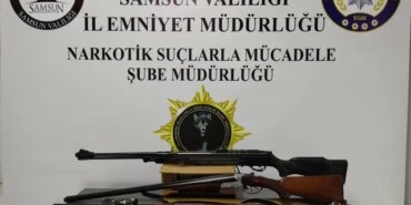 Samsun'da Kaçak Silah Ticareti Operasyonu