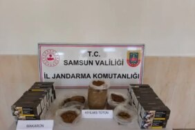 Samsun'da Kaçak Tütün ve Silah Operasyonu