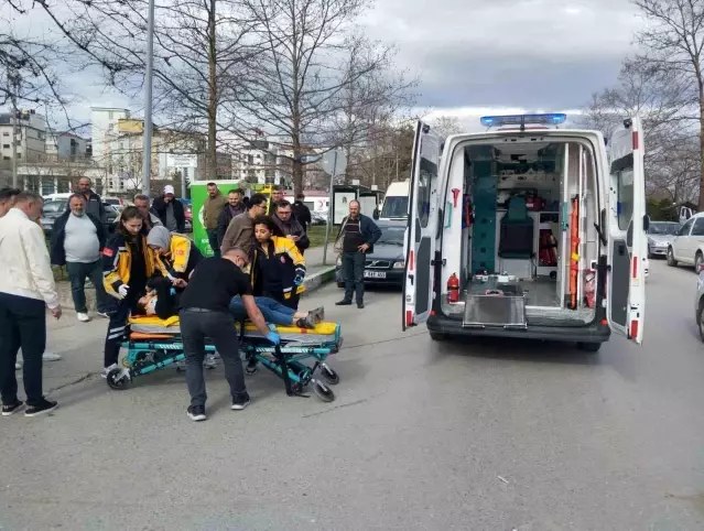 Samsun'da Motosikletli Kaza: Bir Yaralı