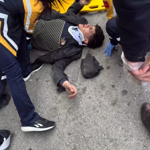 Samsun'da Otomobil-Motosiklet Kazası: 2 Yaralı