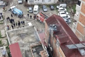 Samsun'da Pansiyonda Yangın - Son Dakika
