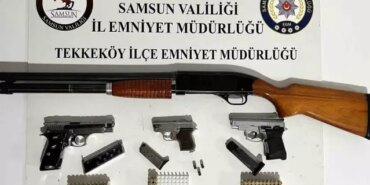 Samsun'da Polisten Silah Operasyonu - Son Dakika