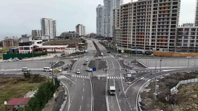 Samsun'da Recep Tayyip Erdoğan Bulvarı trafiğe açıldı