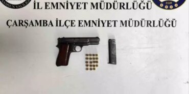 Samsun'da Silahla Yaralamaya Karışan Şüpheli Yakalandı