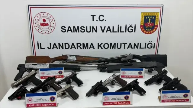 Samsun'da Sosyal Medyada Ateş Eden 6 Zanlı Yakalandı