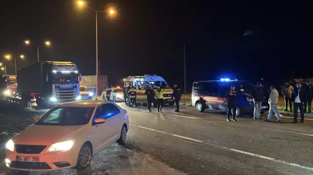 Samsun'da Tırla Çarpışma: 2 Yaralı