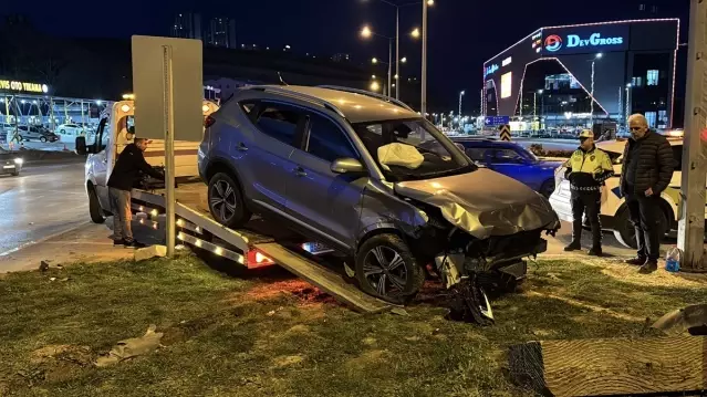 Samsun'da Trafik Kazası: 2 Yaralı