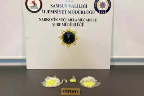 Samsun'da Uyuşturucu Operasyonu: 208 Ecstasy Hap Ele Geçirildi
