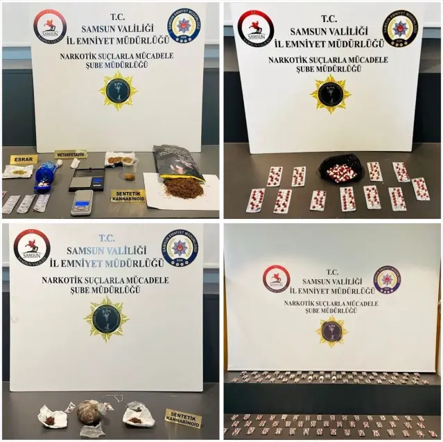 Samsun'da Uyuşturucu Operasyonu: 6 Gözaltı
