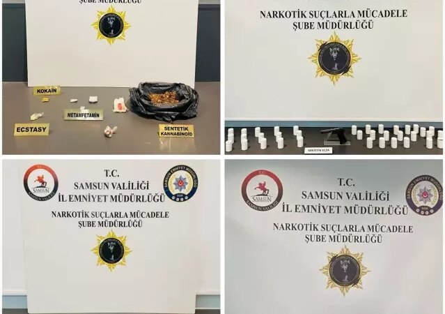 Samsun'da Uyuşturucu Operasyonu: 7 Gözaltı