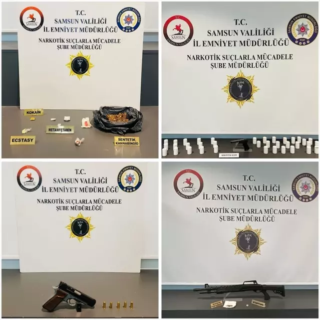 Samsun'da Uyuşturucu Operasyonu: 7 Gözaltı