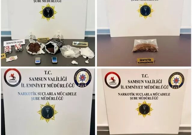 Samsun'da Uyuşturucu Operasyonu: 9 Gözaltı