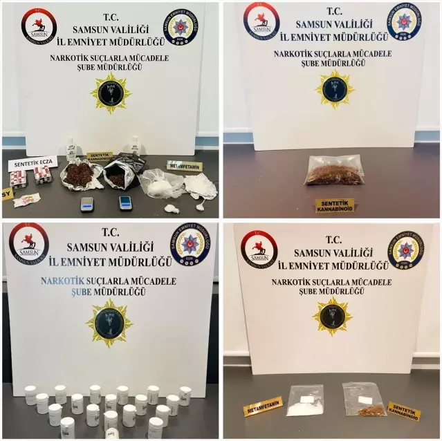 Samsun'da Uyuşturucu Operasyonu: 9 Gözaltı